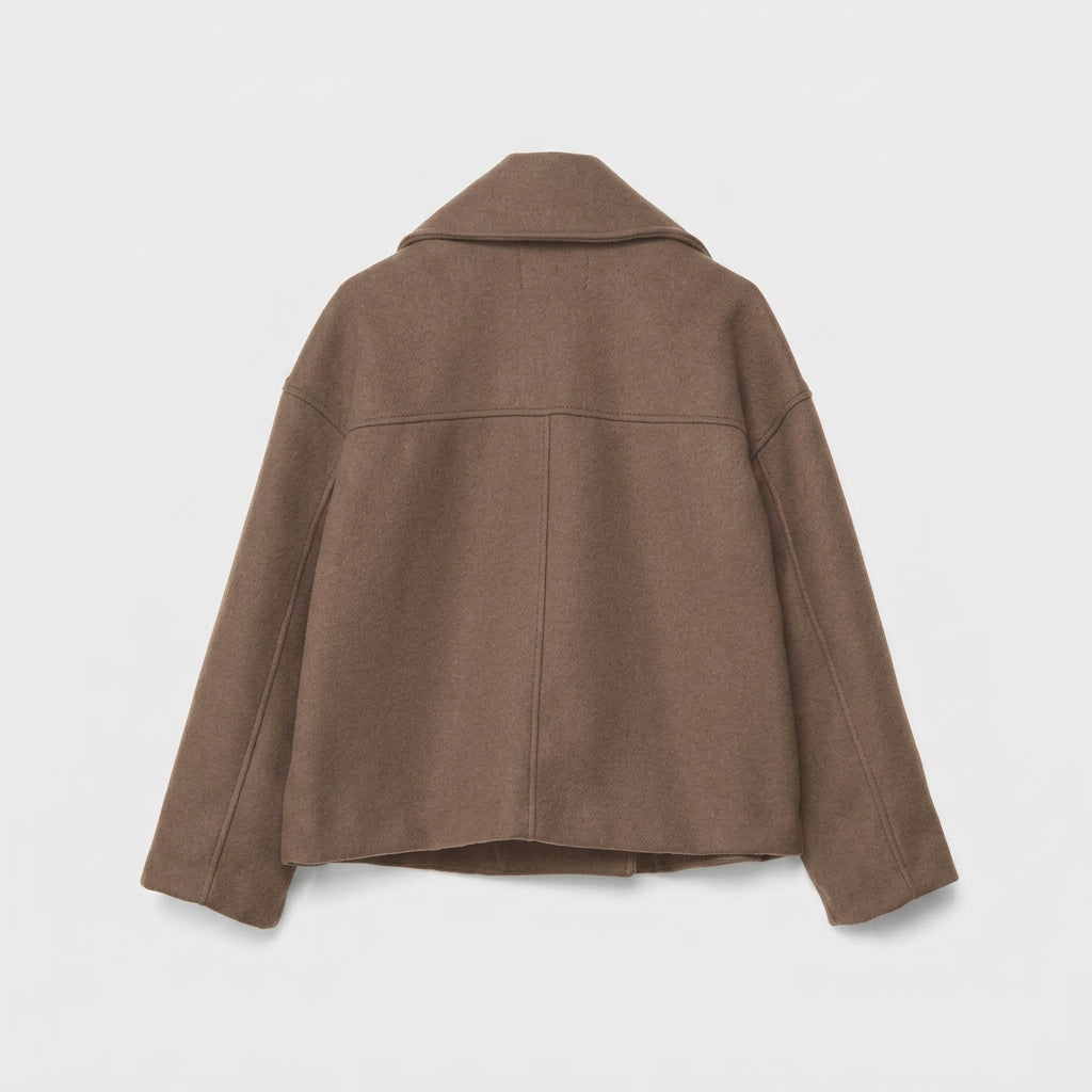 Jacket – Double Breasted Cropped Coat Style