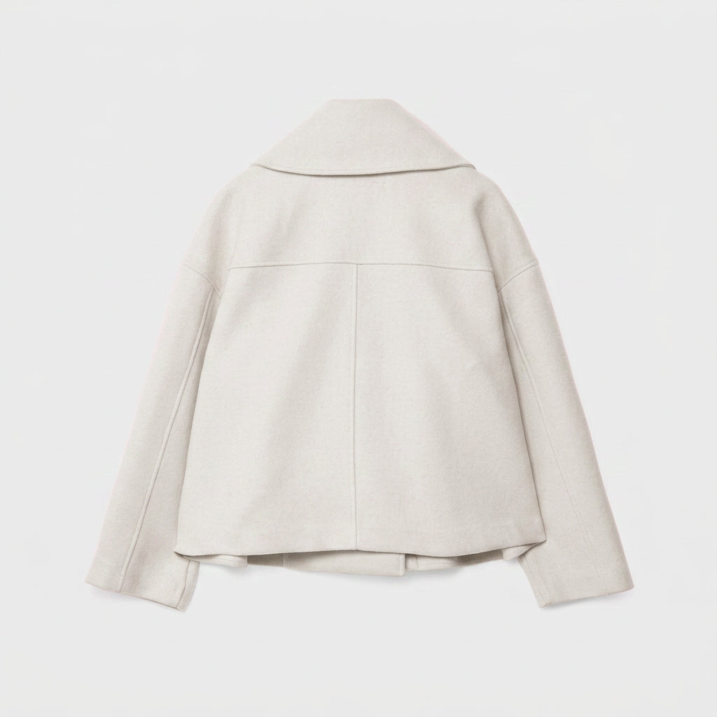 Jacket – Double Breasted Cropped Coat Style