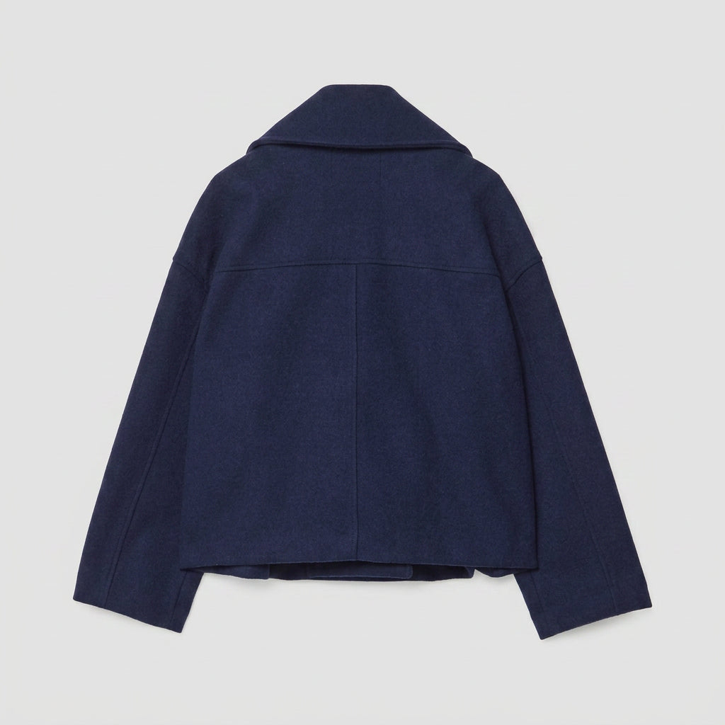Jacket – Double Breasted Cropped Coat Style