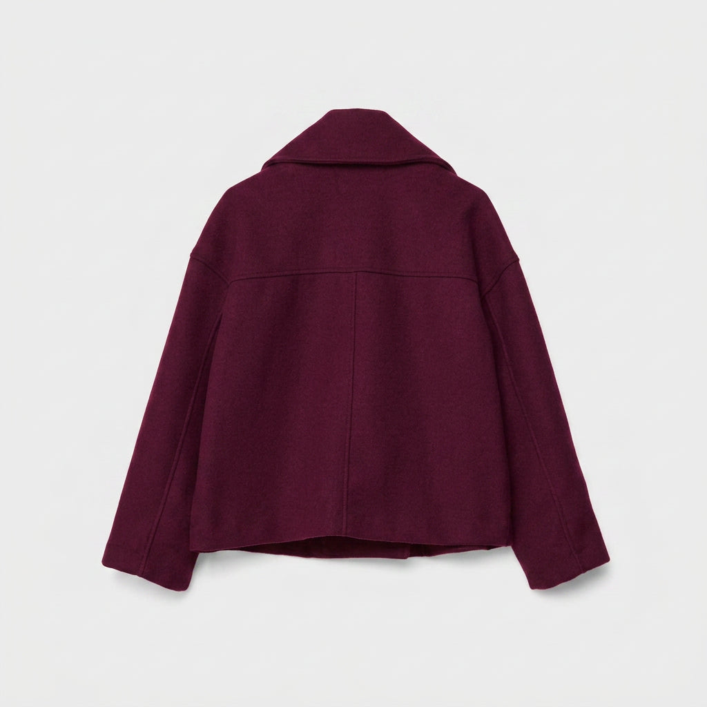 Jacket – Double Breasted Cropped Coat Style