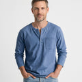 Men’s Long Sleeve Henley Shirt