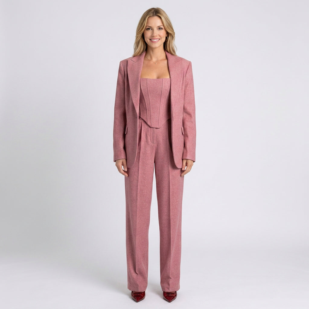 Suit Set – Tailored Blazer Corset Trouser Style