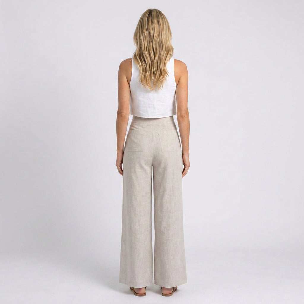 Trousers – High Waist Wide Leg Relaxed Style