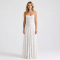 Maxi Dress – Sweetheart Strap Flared Style