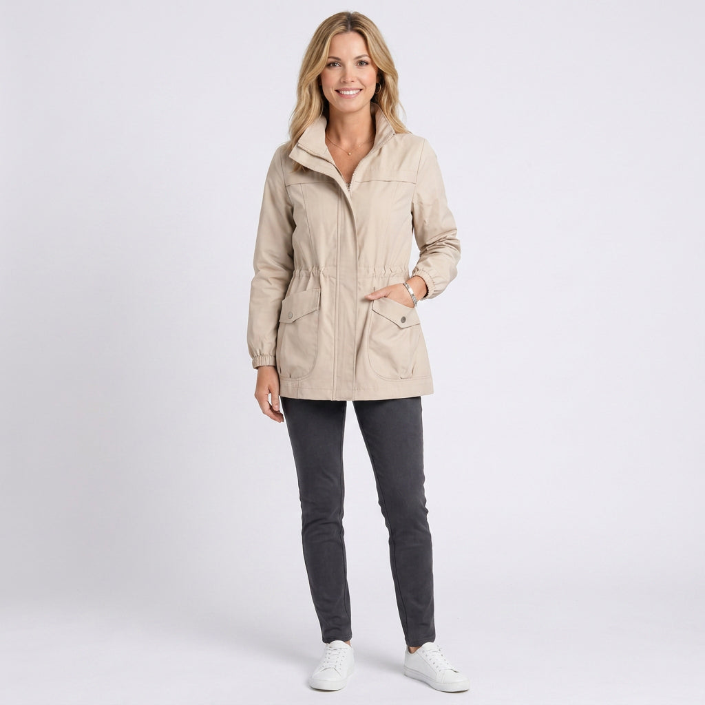 Jacket – Utility Drawstring Everyday Style