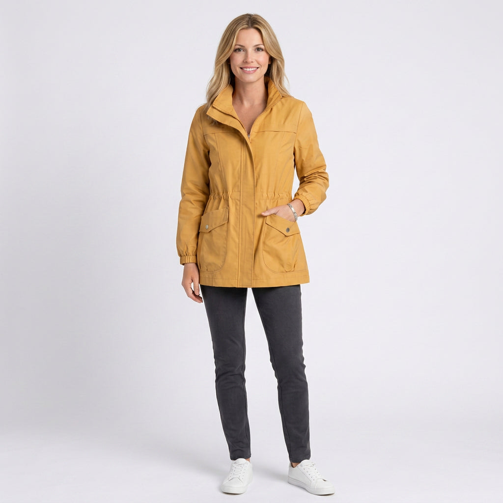 Jacket – Utility Drawstring Everyday Style
