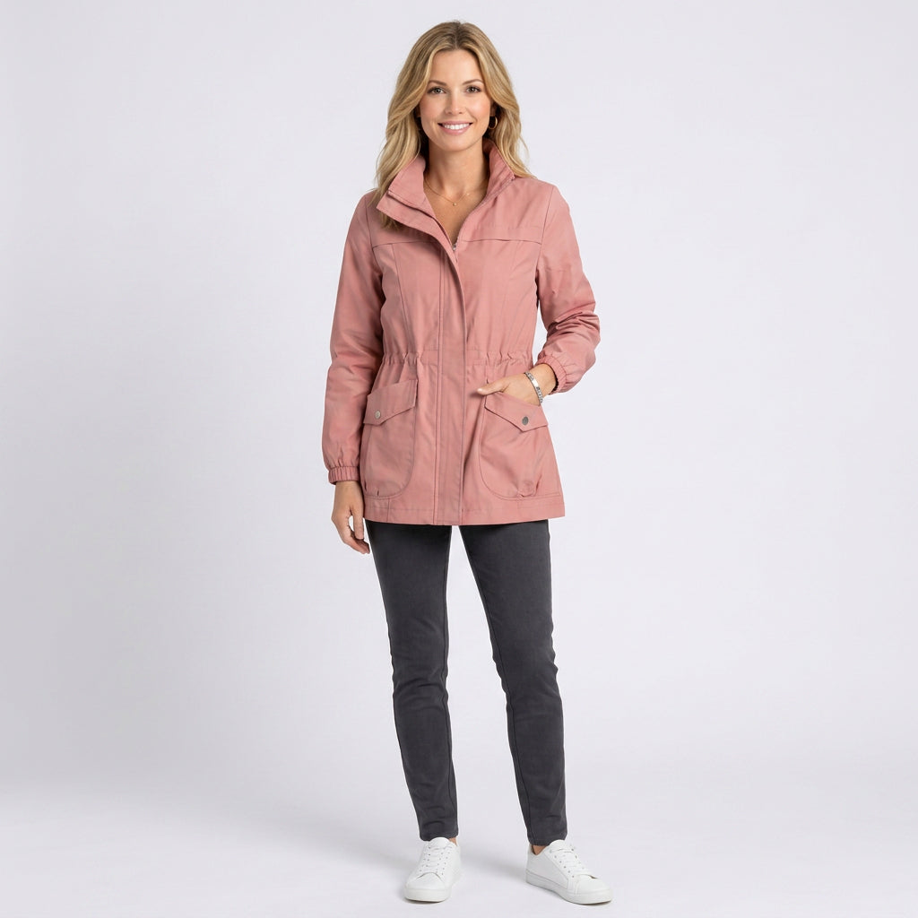 Jacket – Utility Drawstring Everyday Style