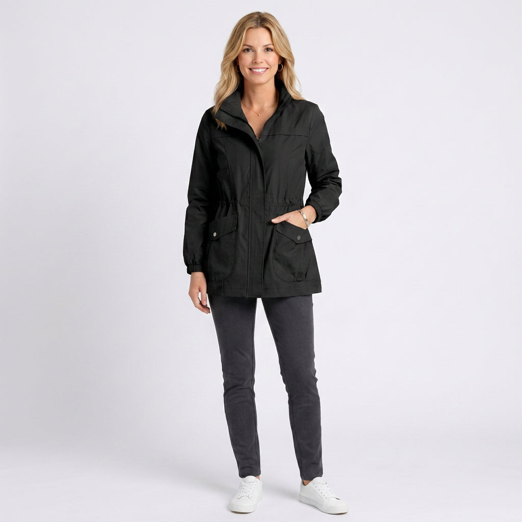 Jacket – Utility Drawstring Everyday Style