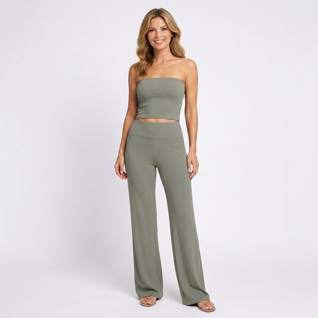 Women Wide Leg Trousers