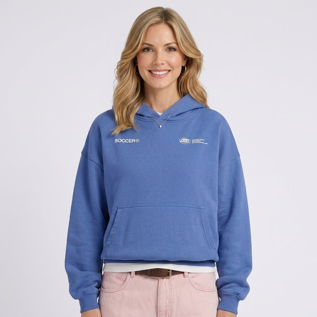 Oversized Hoodie – Cotton Blend Pullover Casual Sweatshirt