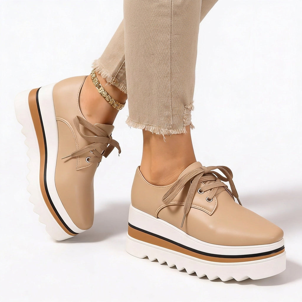 Sneakers – Platform Lace-Up Everyday Style