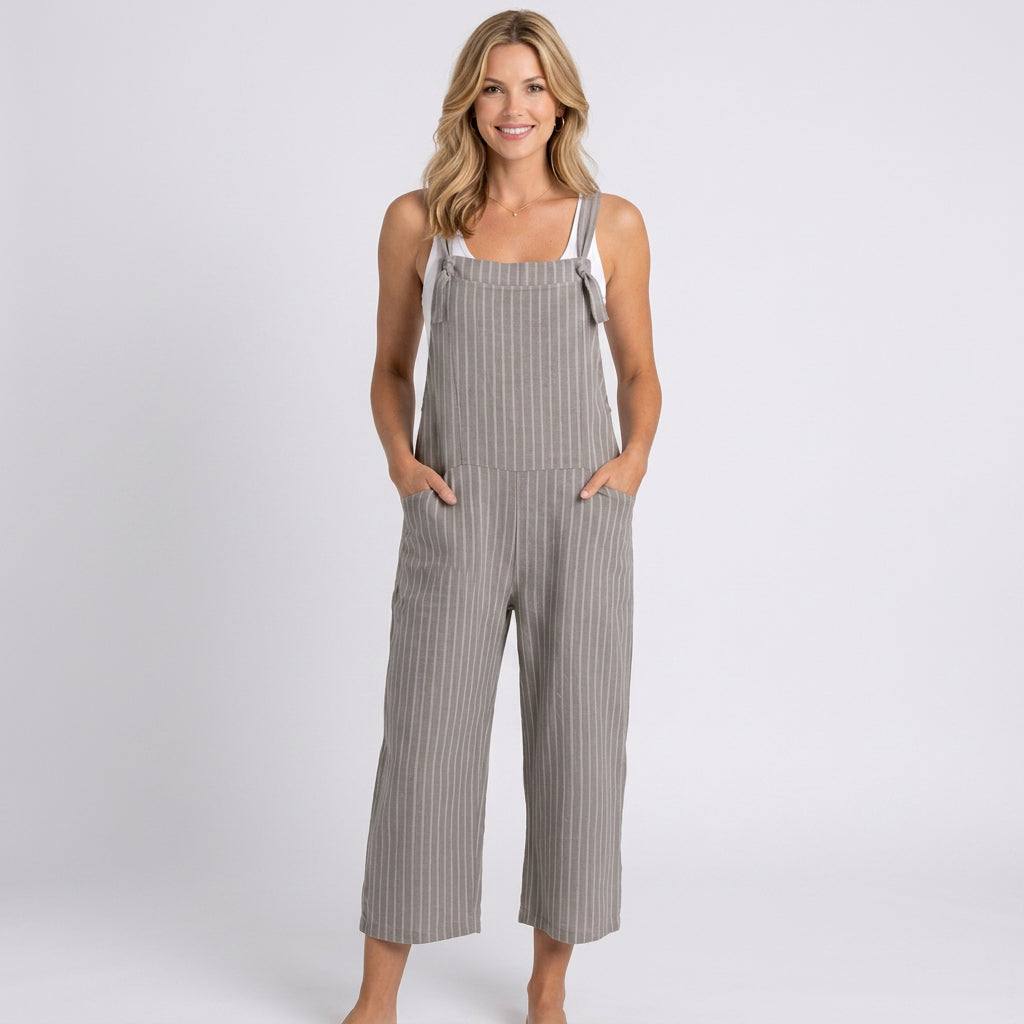 Jumpsuit – Relaxed Strap Utility Style