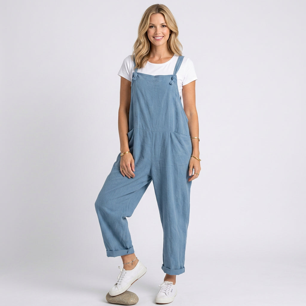 Jumpsuit – Relaxed Strap Utility Style