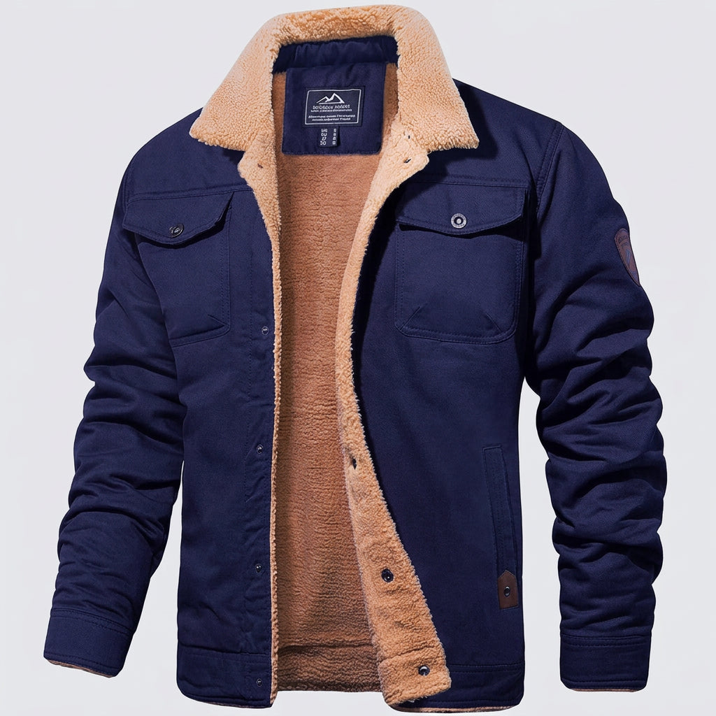 Men’s Sherpa Lined Utility Jacket
