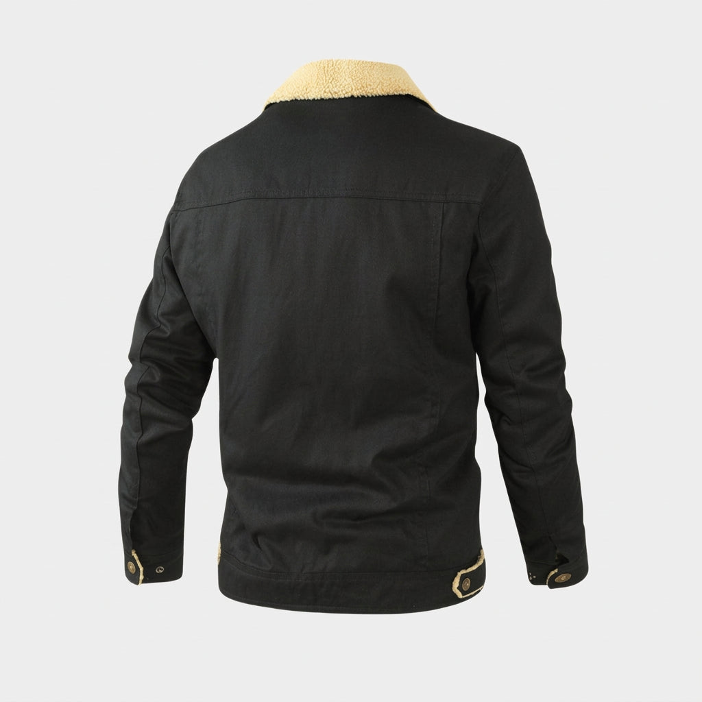 Men’s Sherpa Lined Utility Jacket