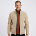 Men’s Zip Up Knit Cardigan