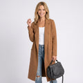 Coat – Longline Open Front Everyday Style