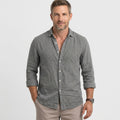 Men’s Textured Button Up Shirt