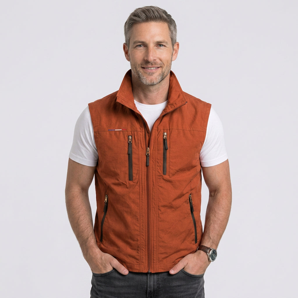 Men’s Outdoor Zip-Up Vest