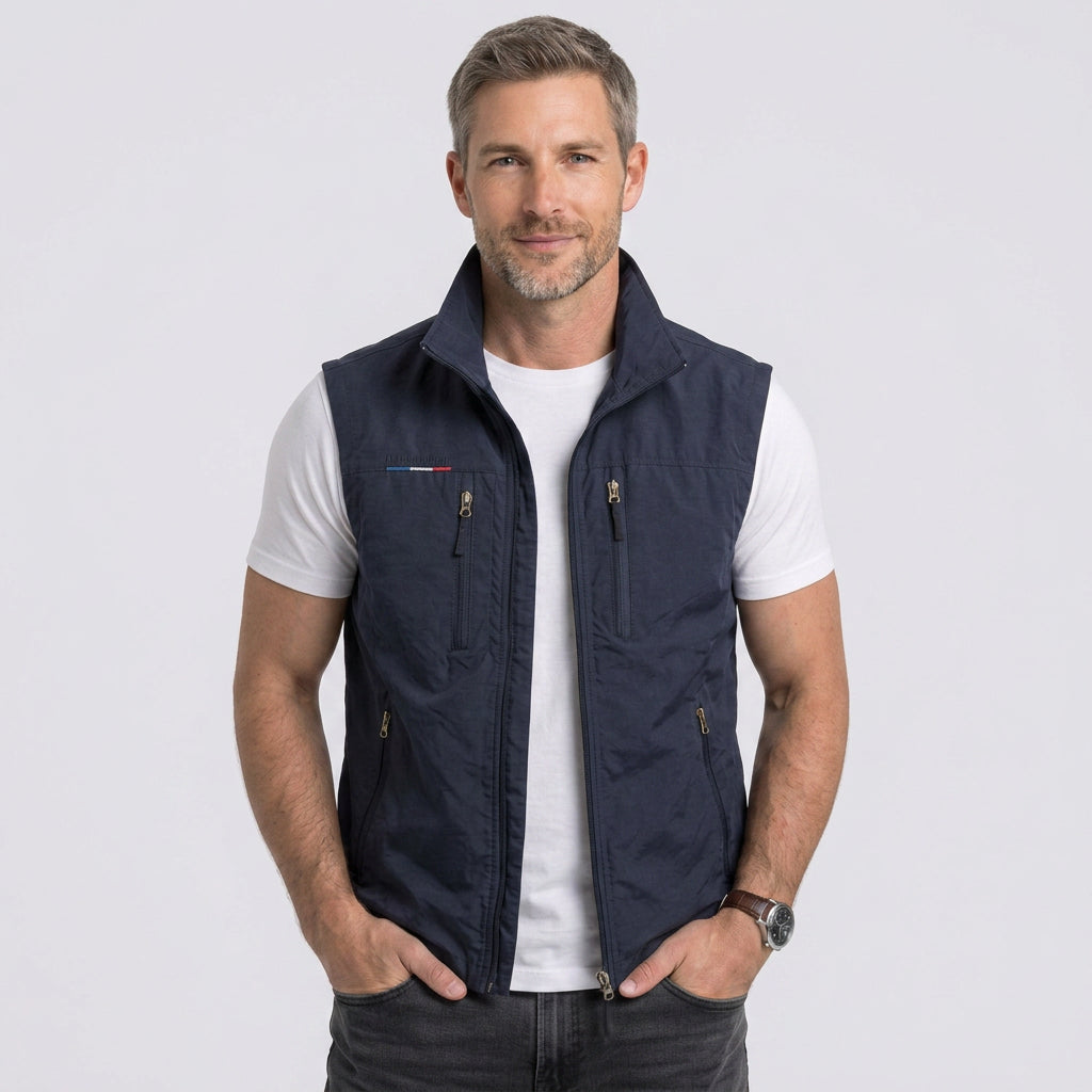Men’s Outdoor Zip-Up Vest