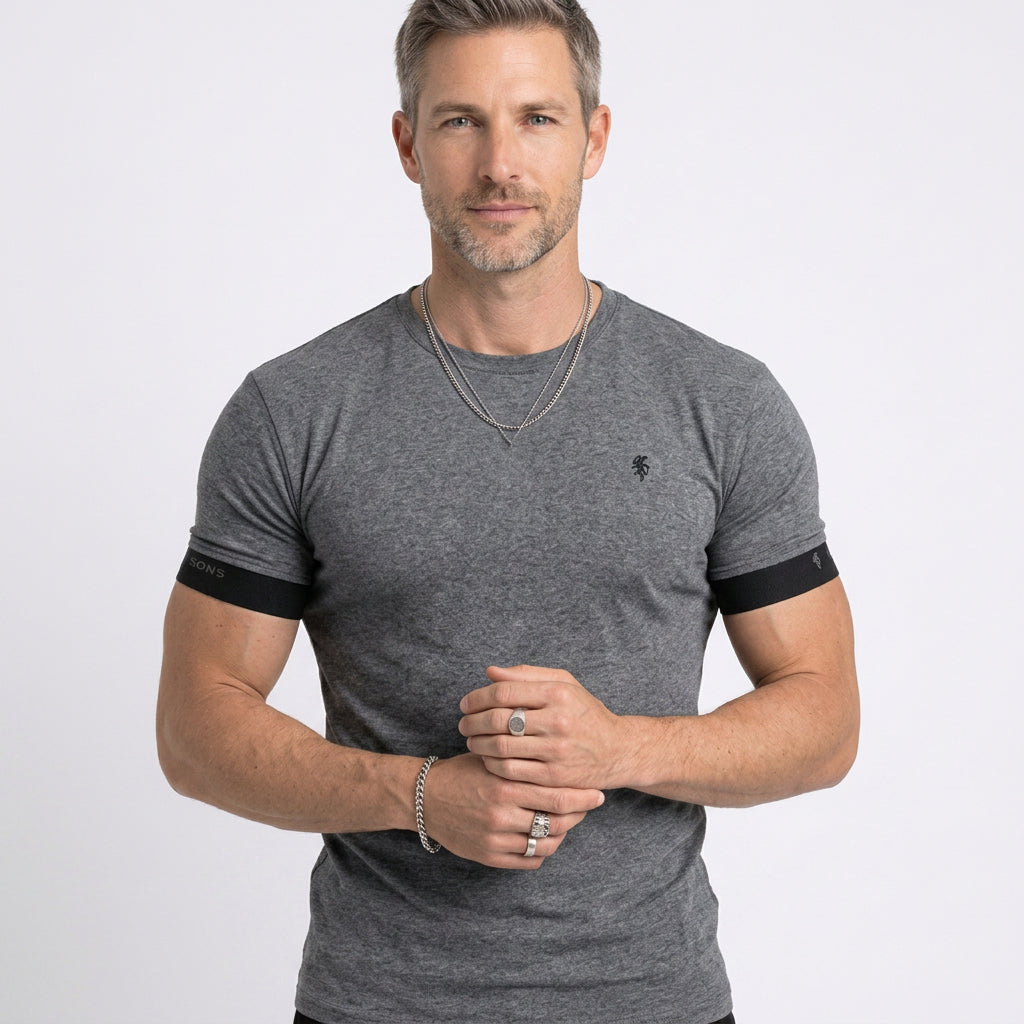 Men’s Slim Fit Crew Neck T-Shirt