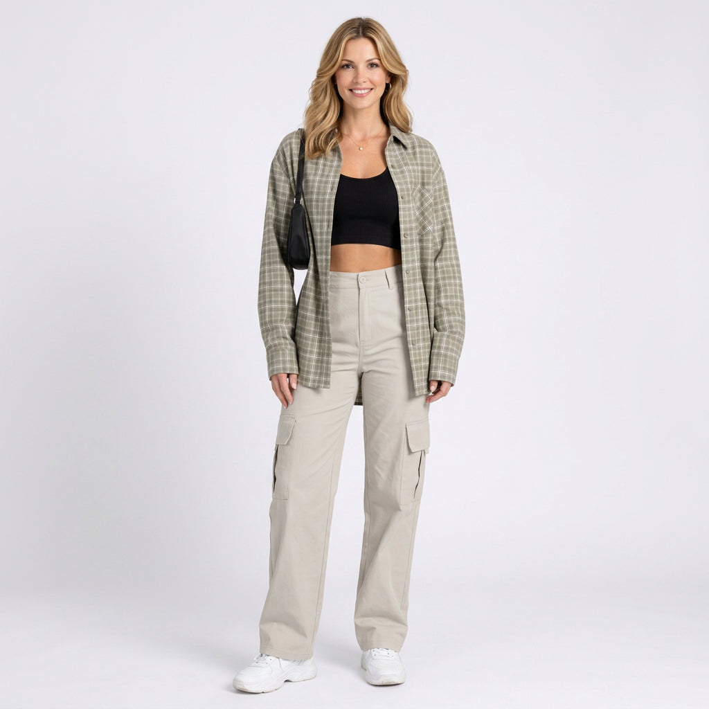 Trousers – Cargo Wide Leg Everyday Style