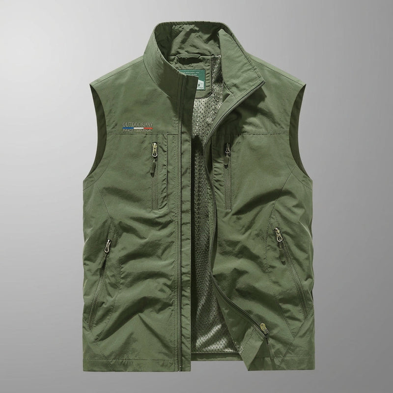 Men’s Outdoor Zip-Up Vest