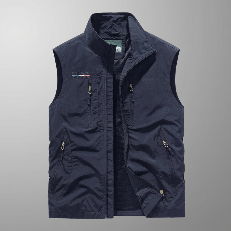 Men’s Outdoor Zip-Up Vest