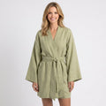Mini Dress – Wrap Belted Kimono Style