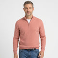Men’s Quarter Zip Knit Sweater