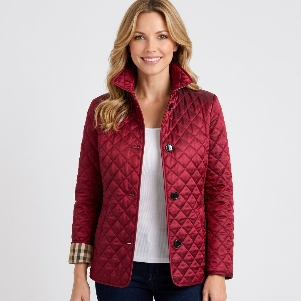Jacket – Quilted Button Front Everyday Style