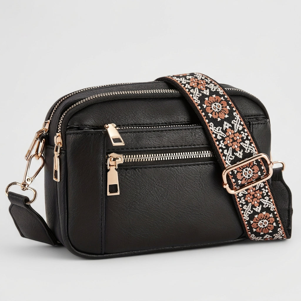 Vintage Crossbody Utility Bag