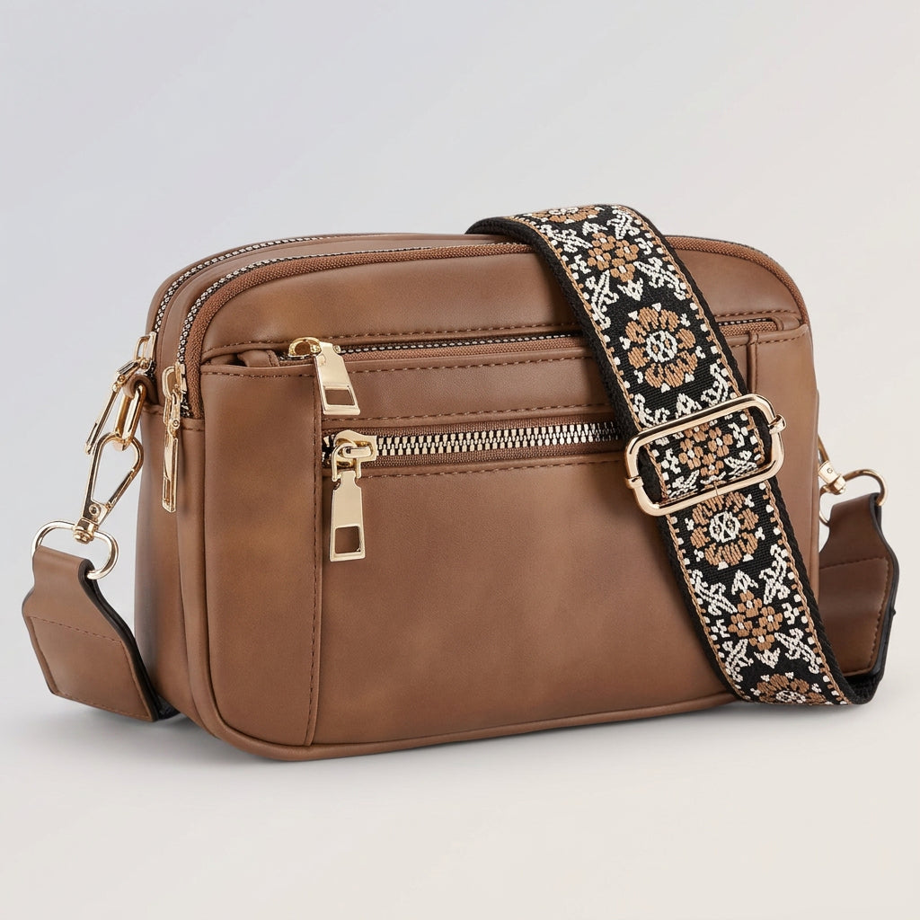 Vintage Crossbody Utility Bag