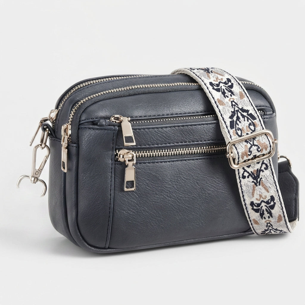 Vintage Crossbody Utility Bag