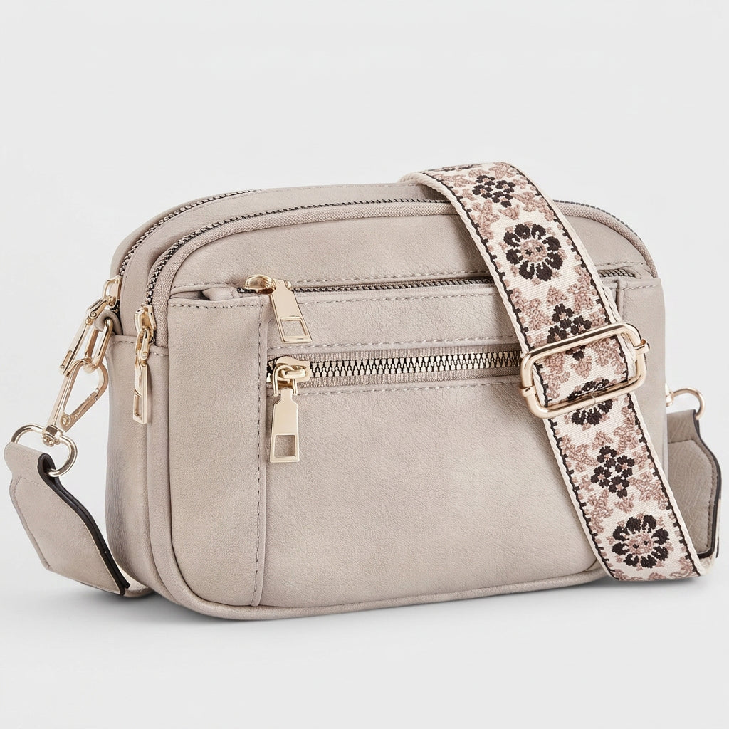 Vintage Crossbody Utility Bag