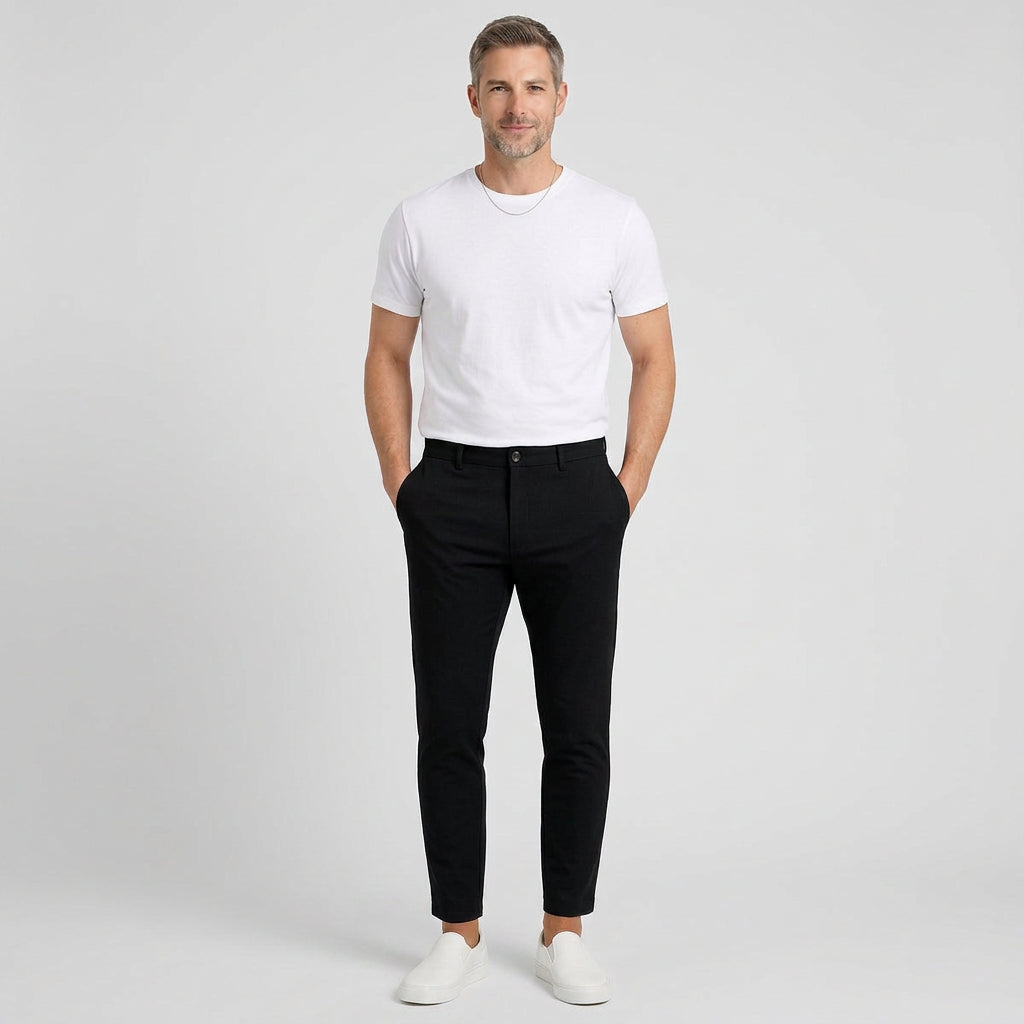 Tailored Slim-Fit Trousers