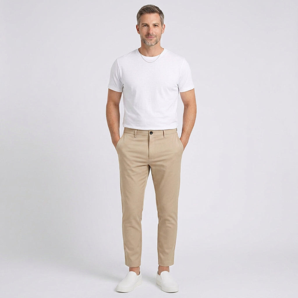 Tailored Slim-Fit Trousers