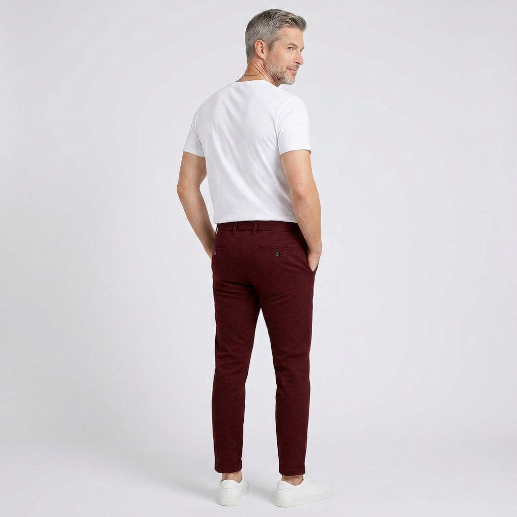 Tailored Slim-Fit Trousers