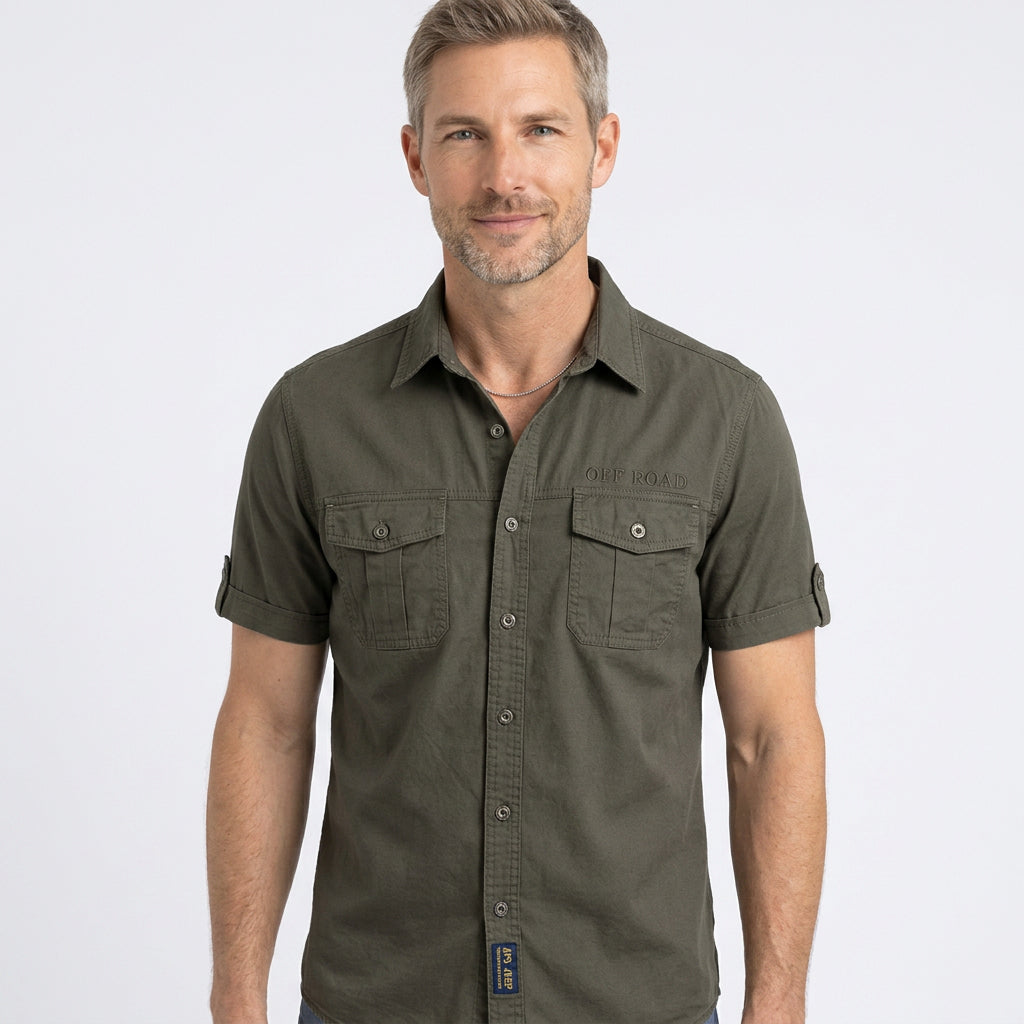 Utility Pocket Short Sleeve Shirt