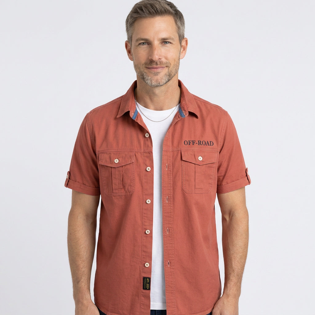 Utility Pocket Short Sleeve Shirt