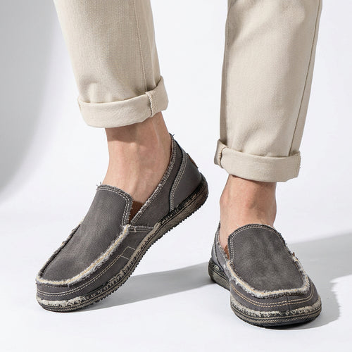 Canvas Slip-On Casual Loafers