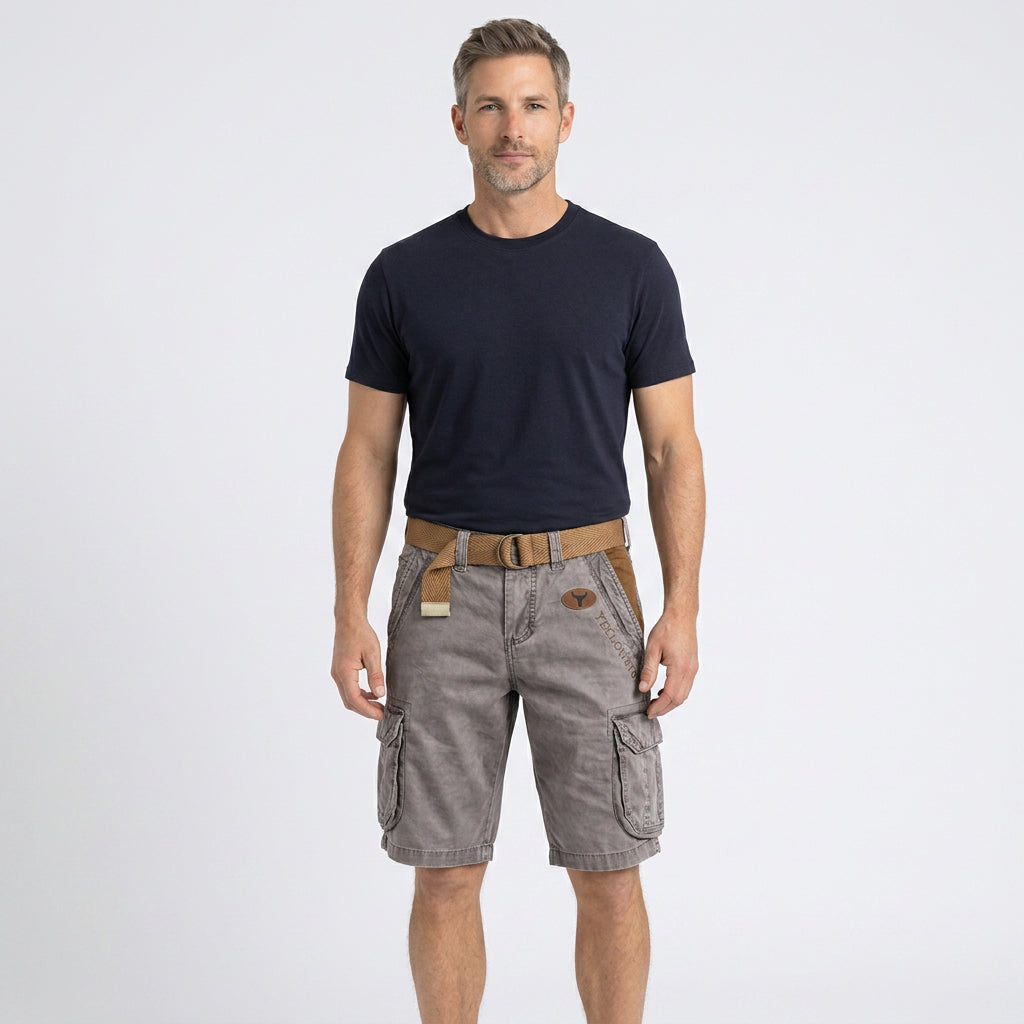 Vintage Utility Cargo Shorts