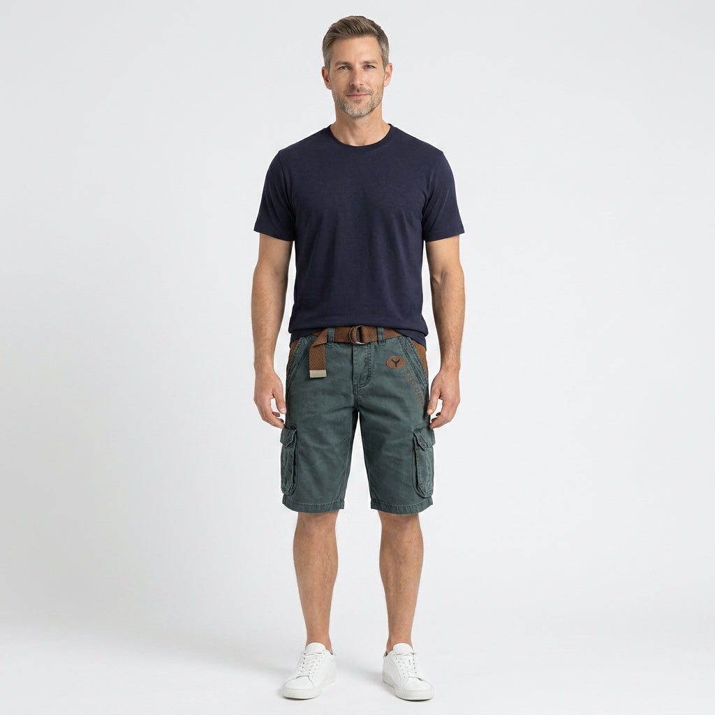 Vintage Utility Cargo Shorts