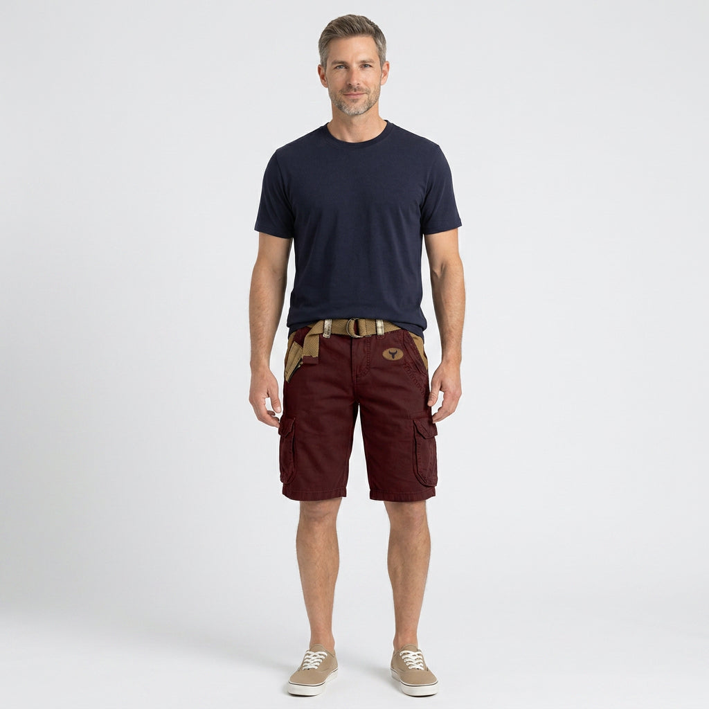 Vintage Utility Cargo Shorts