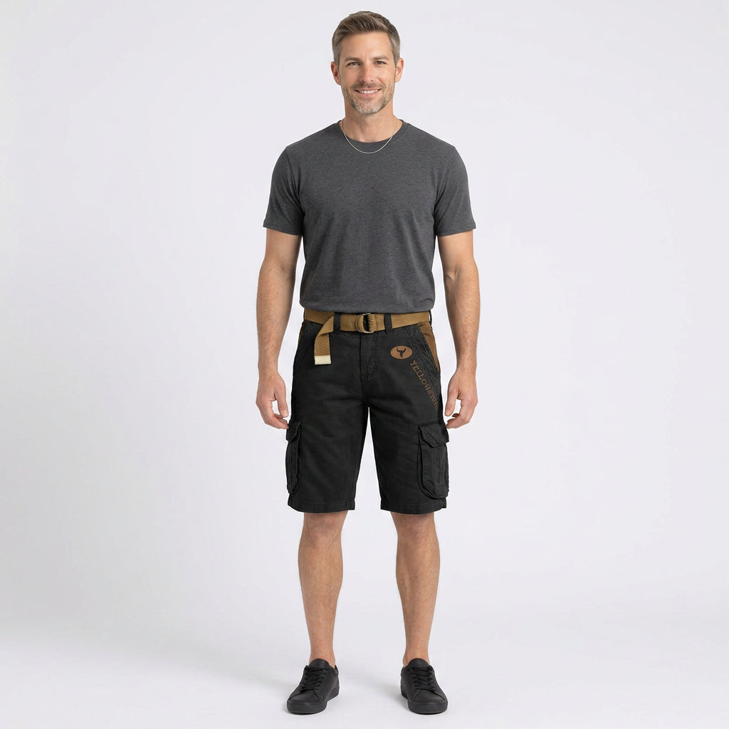 Vintage Utility Cargo Shorts