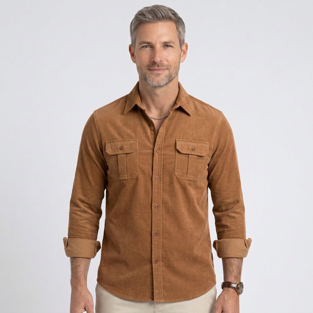 Vintage Corduroy Utility Shirt