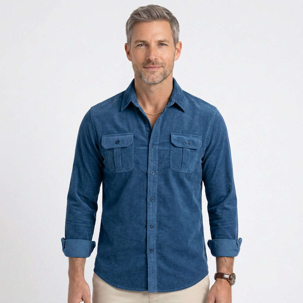 Vintage Corduroy Utility Shirt
