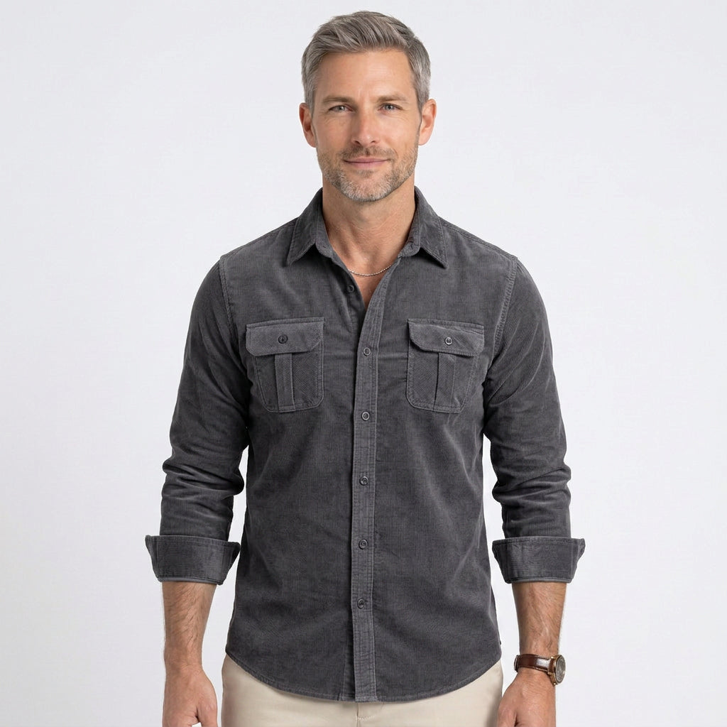 Vintage Corduroy Utility Shirt