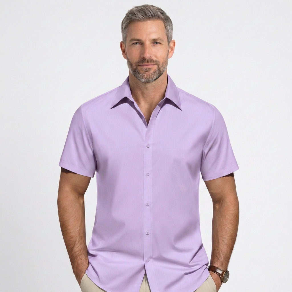 Classic Short Sleeve Button Shirt