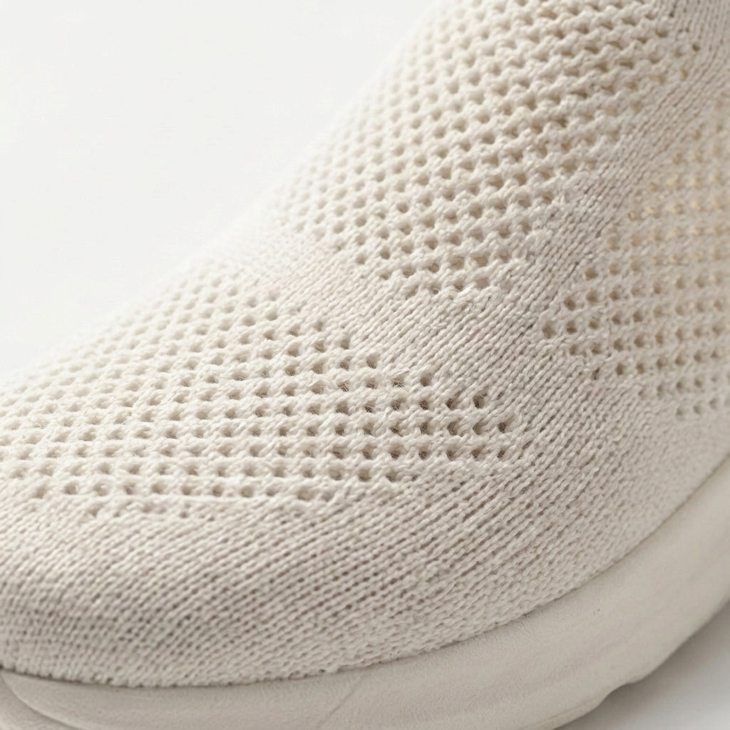Breathable Knit Slip-On Loafer Shoes